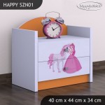 Nočna omarica Happy babies Princesa in konj 09 SZN1